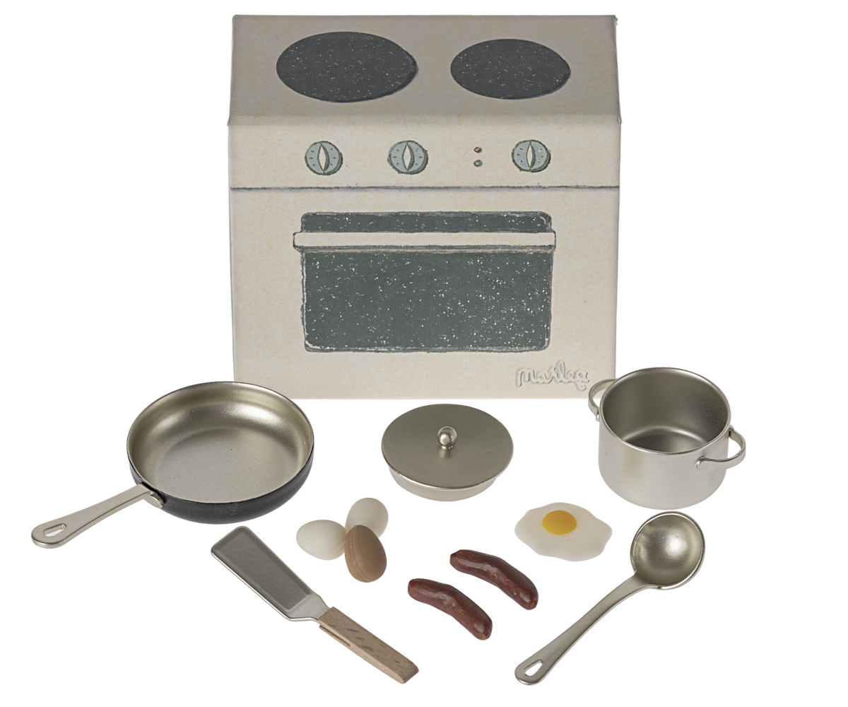 Maileg Cooking Set, Mouse