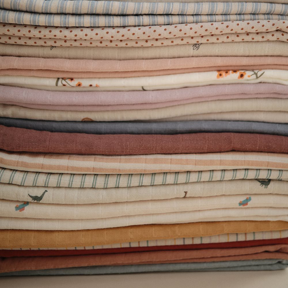 Mushie Organic cloth Large Tradewinds