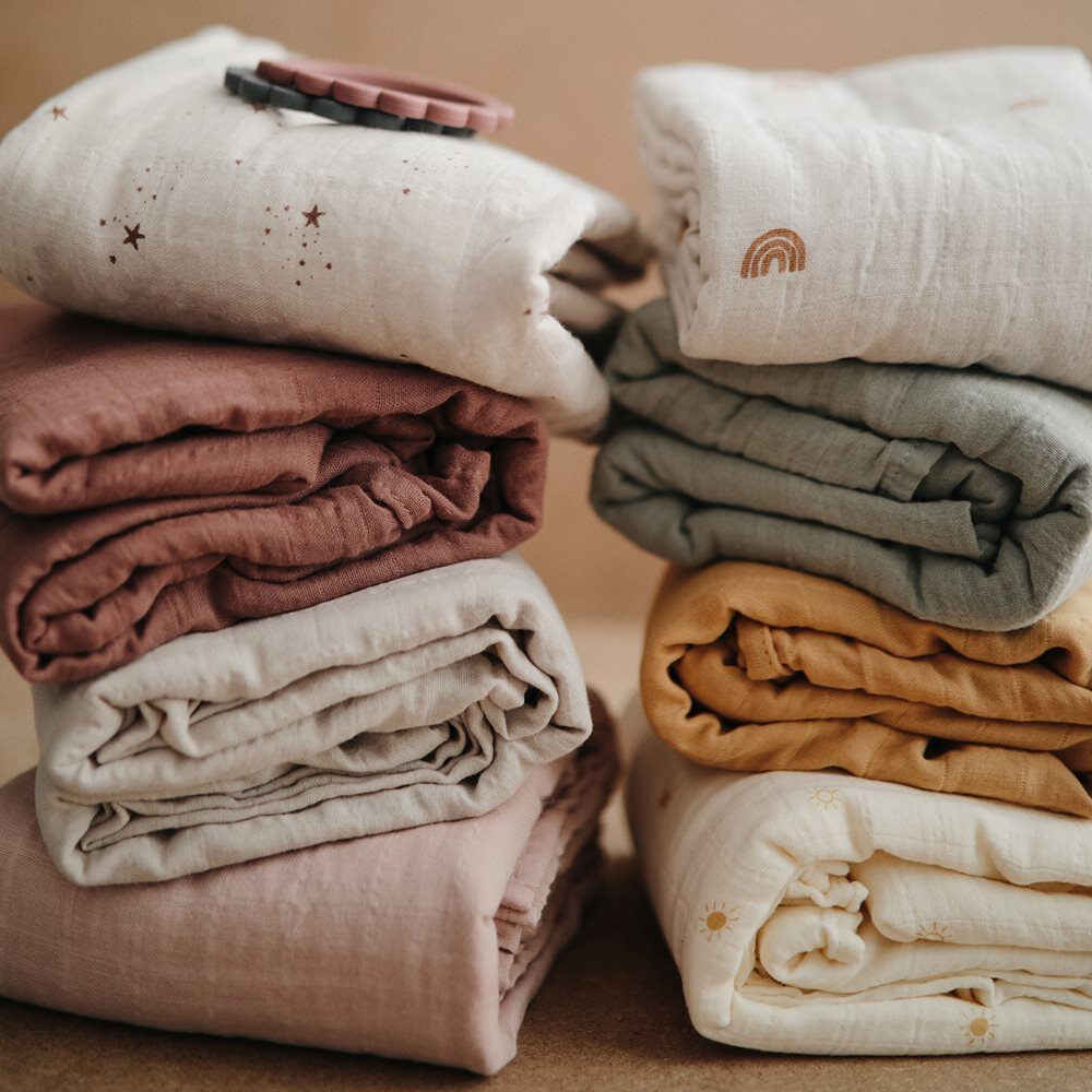 Mushie Organic cloth Large Cedar