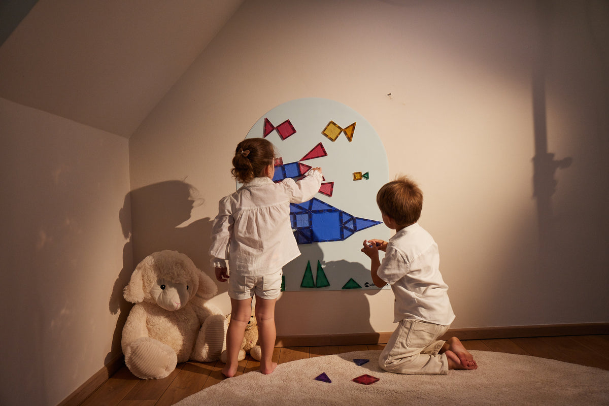Cleverclixx Magnetic Wall Sticker 95x75 cm - Clever Blue