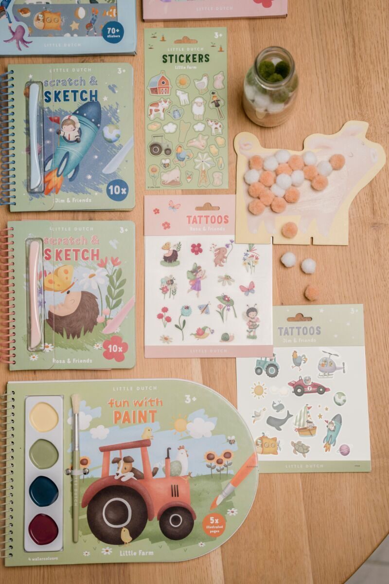 Little Dutch Tattoo Set - Jim & Friends