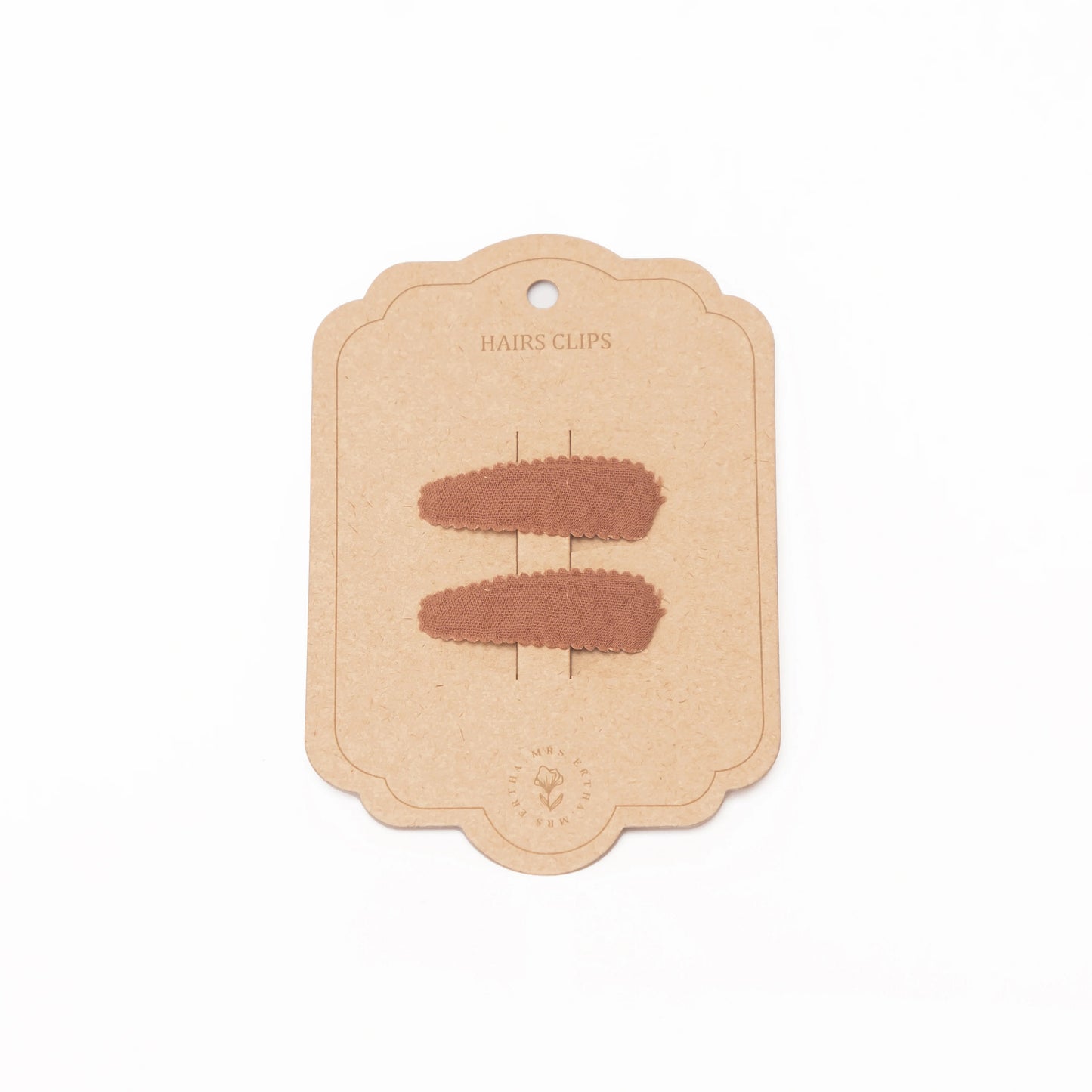 Mrs Ertha Hair Clips - Rusted