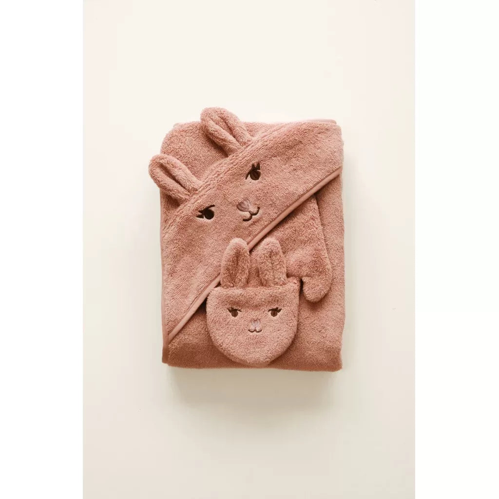 Fabelab TOWEL - BUNNY Rose