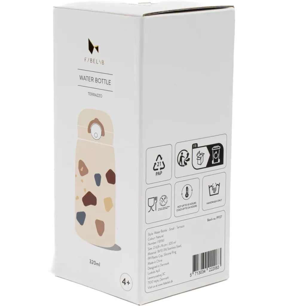 Fabelab Water bottle - Small - Terrazzo