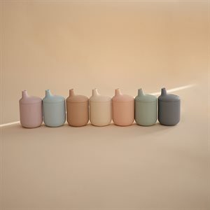 Mushie silikona sippy cup krūzīte Sand