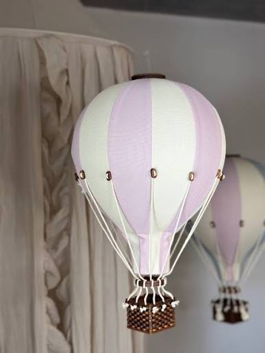 Dekoratīvs gaisa balons — Krēmkrāsa/ Maigi rozā