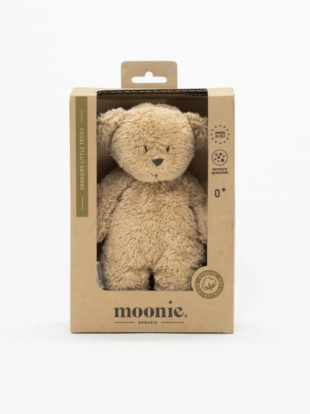 Moonie Sensory Little Teddy - Cappuccino