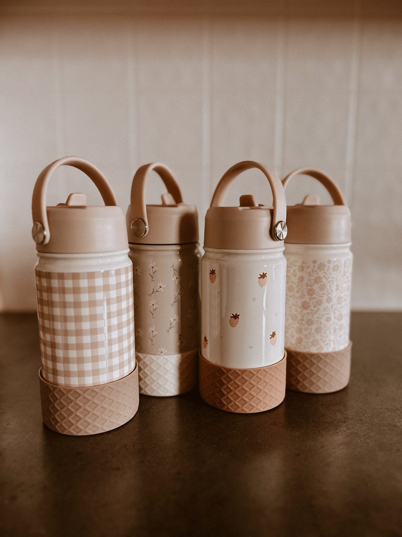 Bottles and lunch boxes