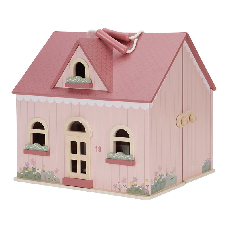 Little Dutch Wooden Portable Dollhouse FSC