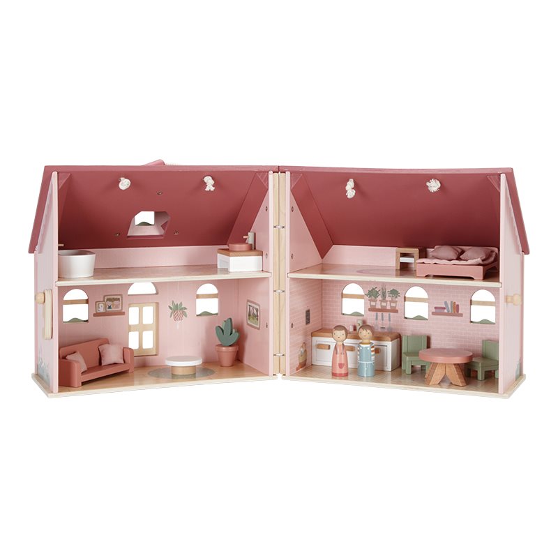 Little Dutch Wooden Portable Dollhouse FSC