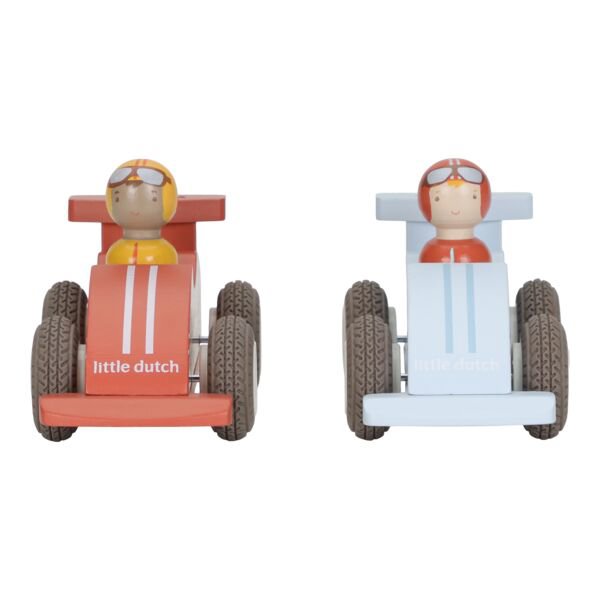Little Dutch Pullback Race Cars 2 pcs FSC