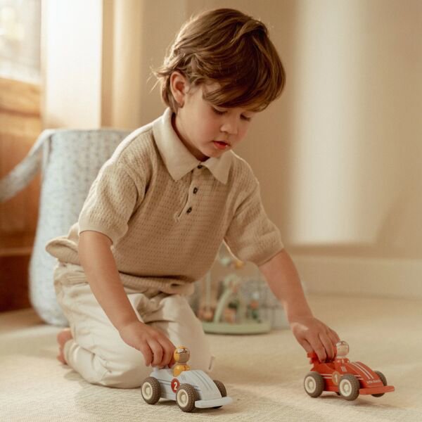 Little Dutch Pullback Race Cars 2 pcs FSC