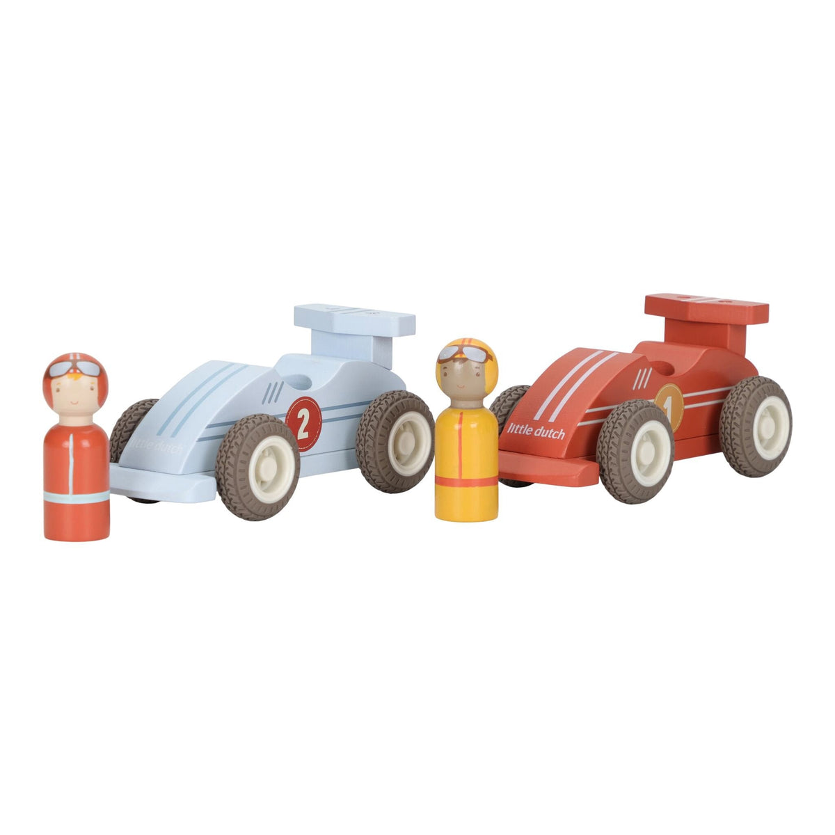 Little Dutch Pullback Race Cars 2 pcs FSC
