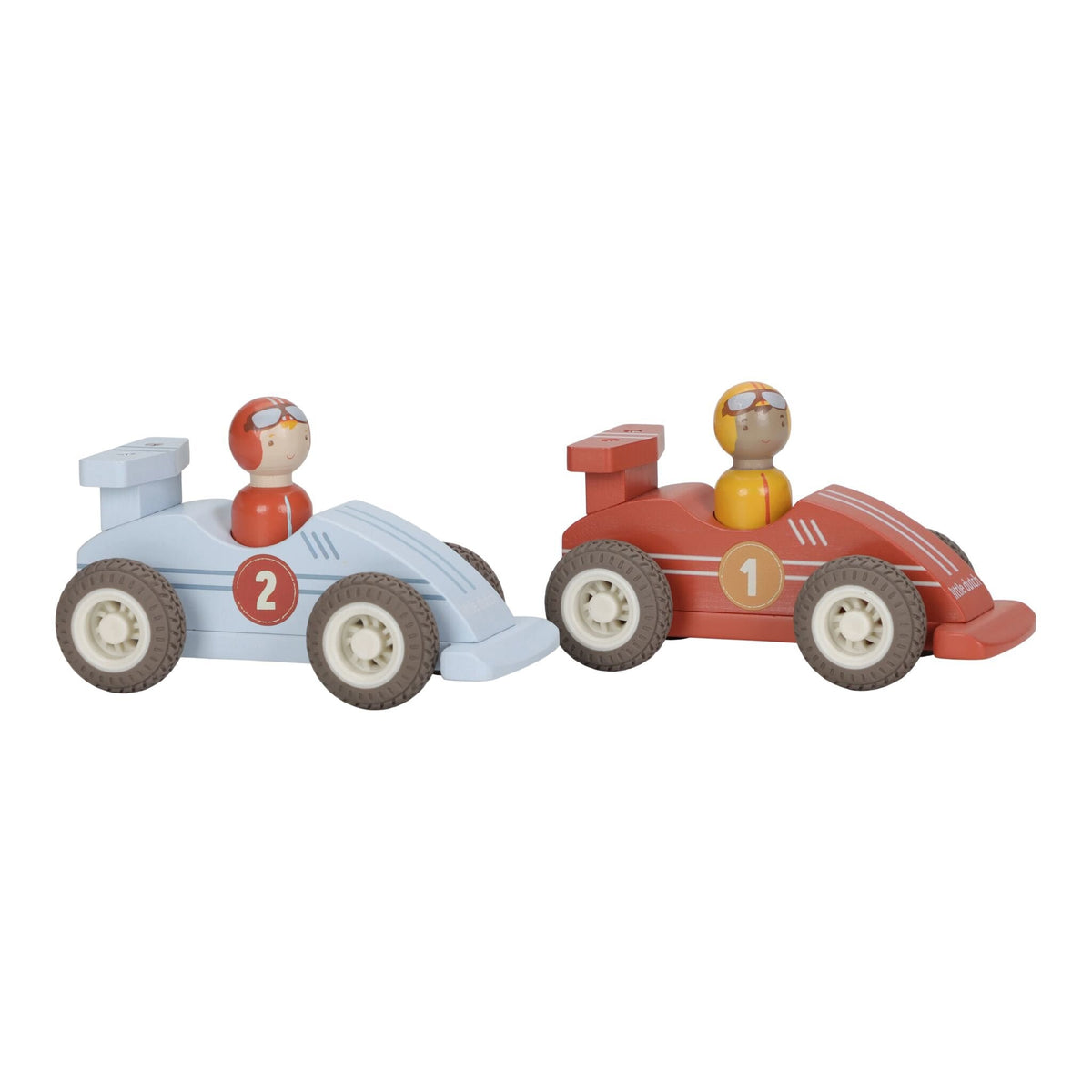 Little Dutch Pullback Race Cars 2 pcs FSC