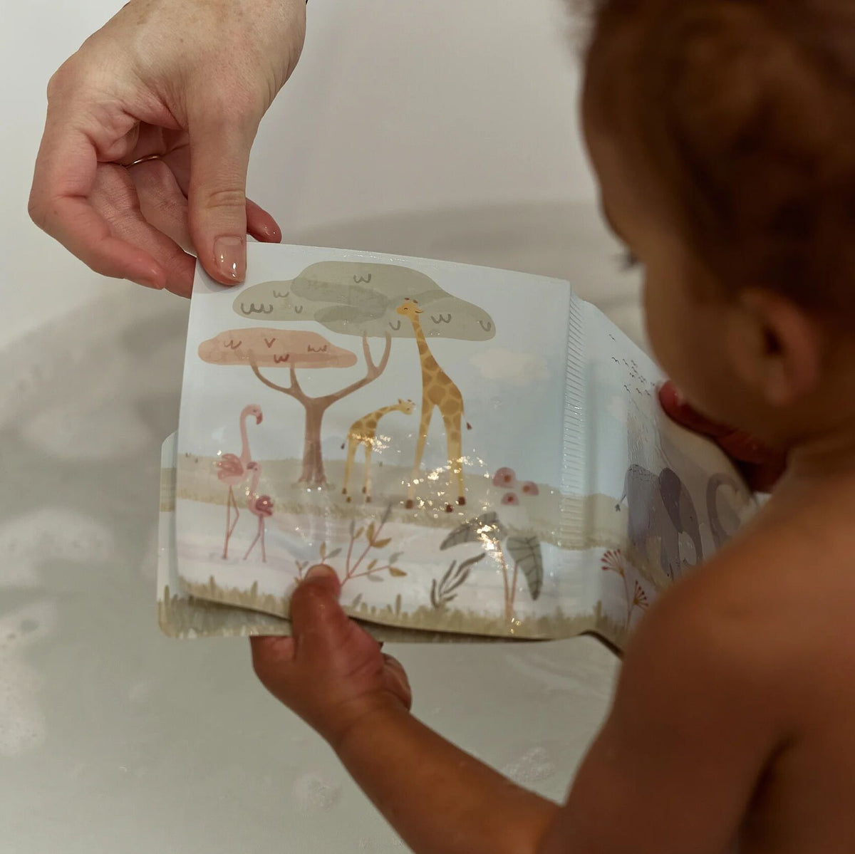 Little Dutch Bath Book ´Safari Friends´