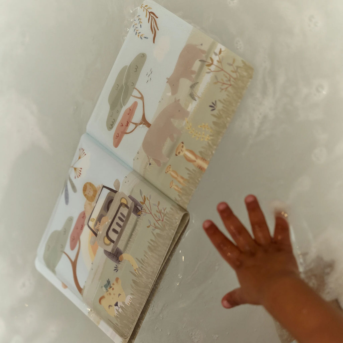 Little Dutch Bath Book ´Safari Friends´