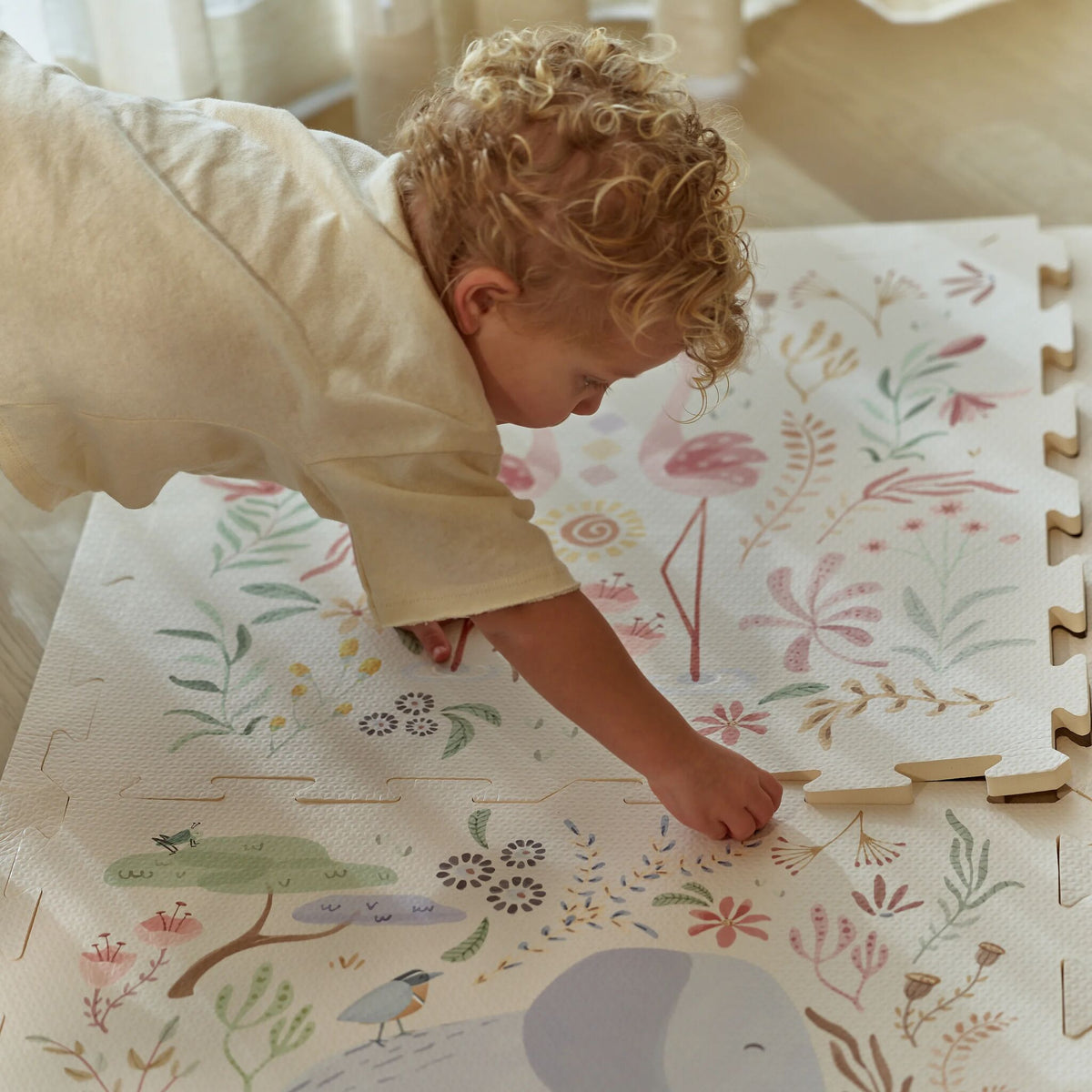 Little Dutch Puzzle Playmat XL ´Safari Friends´