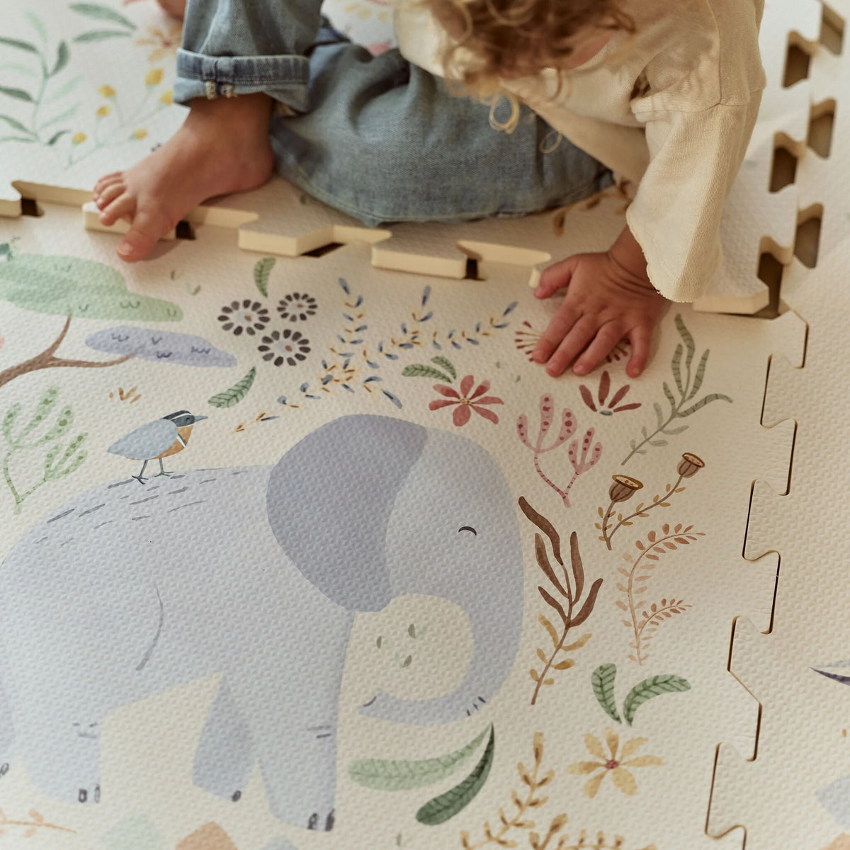 Little Dutch Puzzle Playmat XL ´Safari Friends´