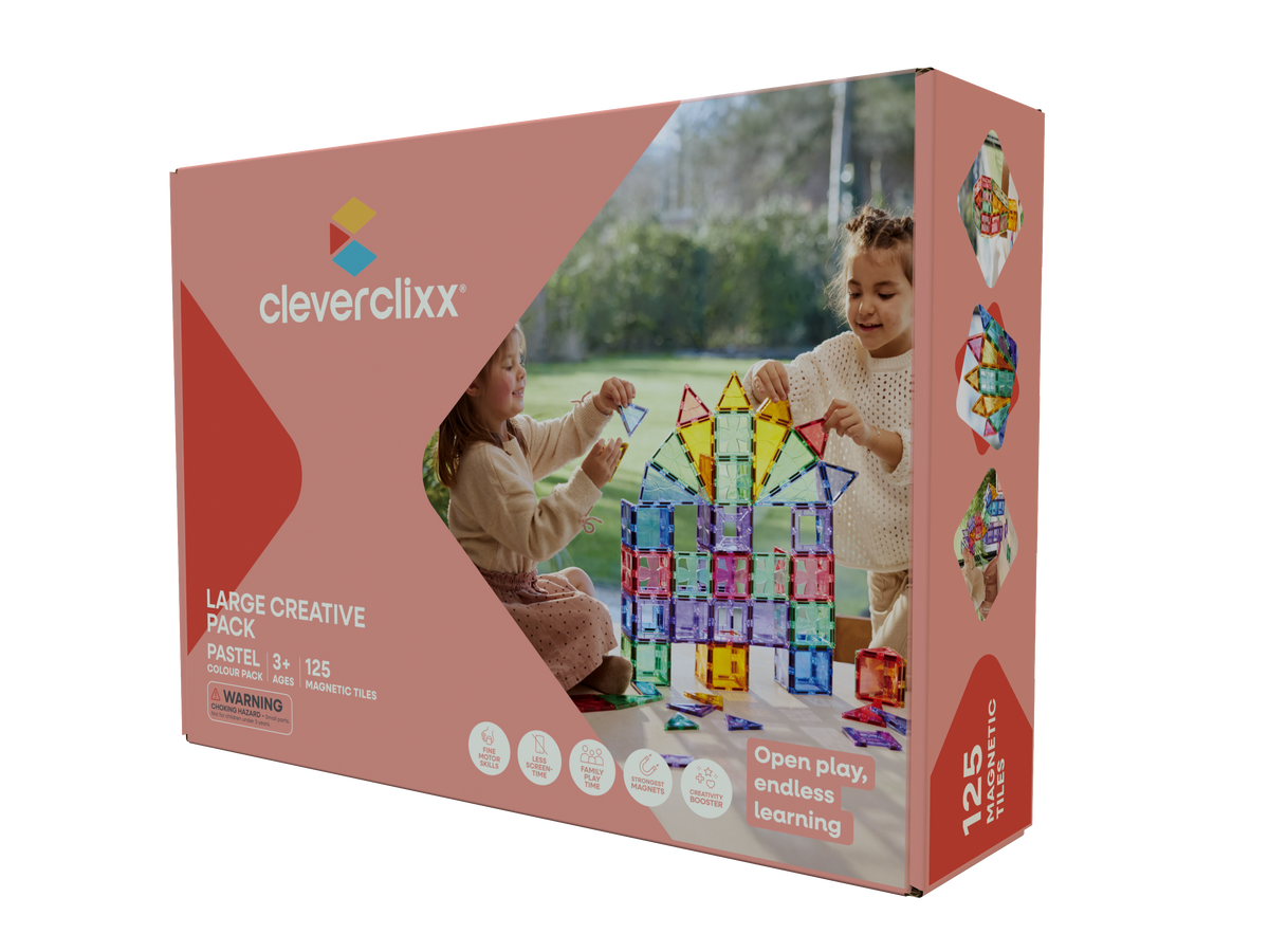 Cleverclixx Large Creative Pack Pastel - 125 pieces