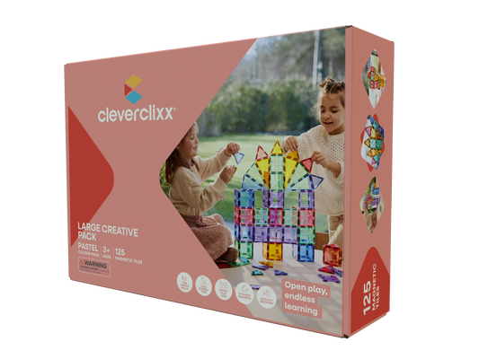 Cleverclixx Large Creative Pack Pastel - 125 pieces