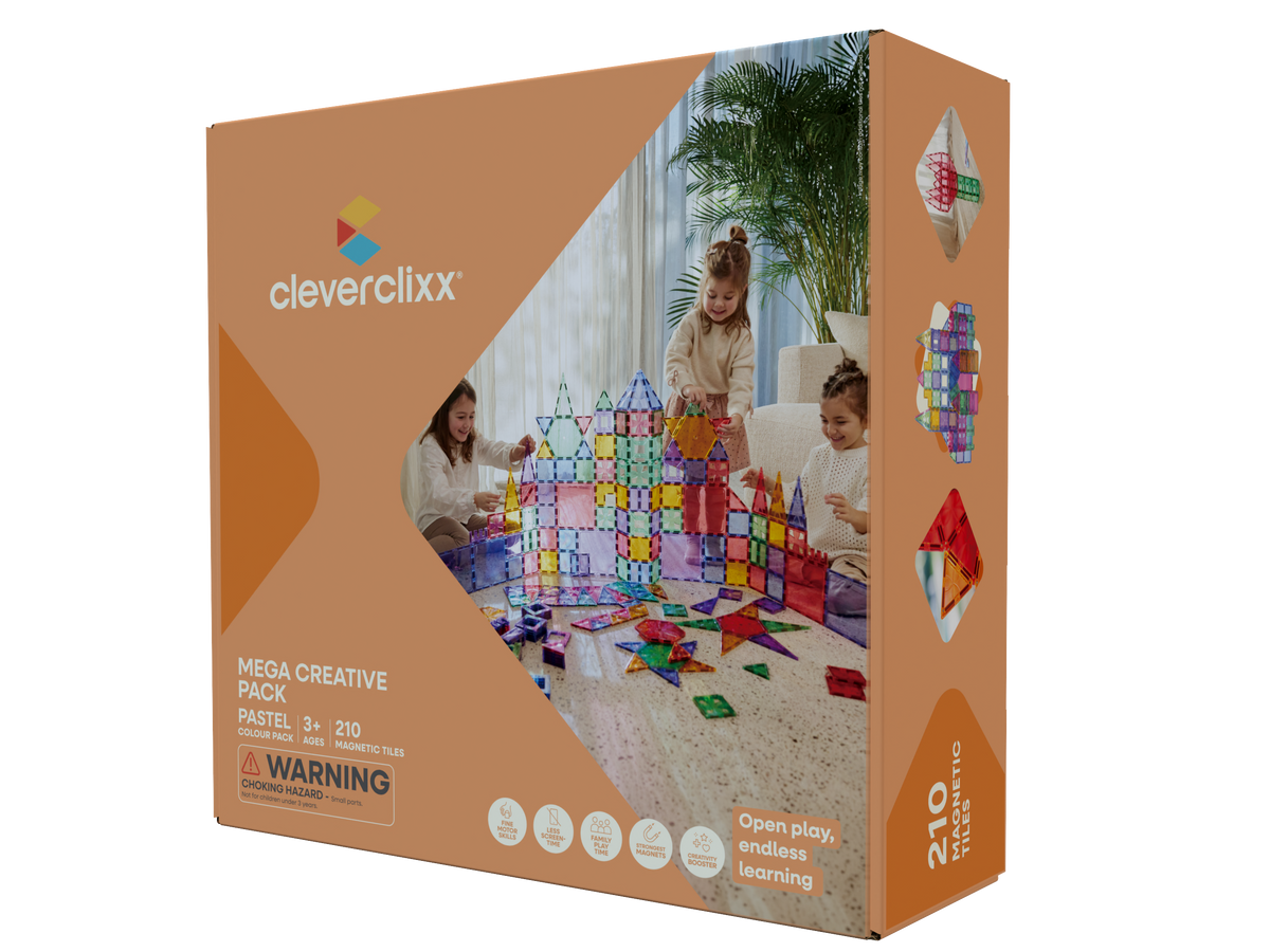 Cleverclixx Mega Creative Pack Pastel - 210 pieces