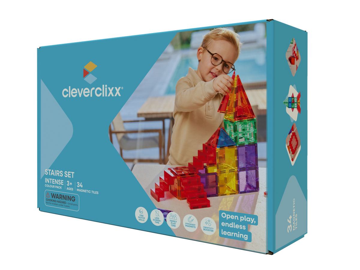 Cleverclixx Stairs Set Intense - 34 pieces