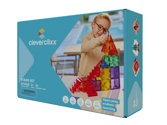 Cleverclixx Stairs Set Intense - 34 pieces