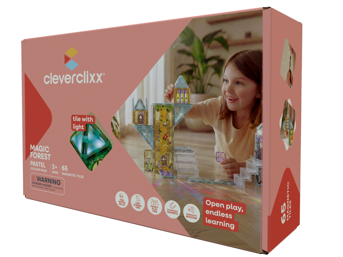 Cleverclixx Magic Forest Pack Pastel - 65 pieces