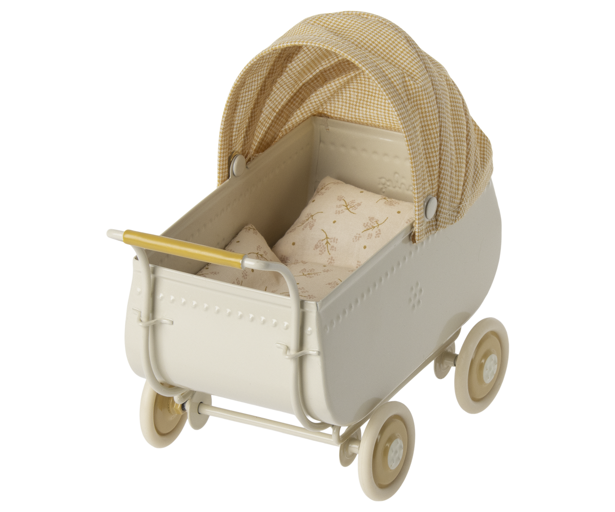 Maileg Pram, Micro – Yellow