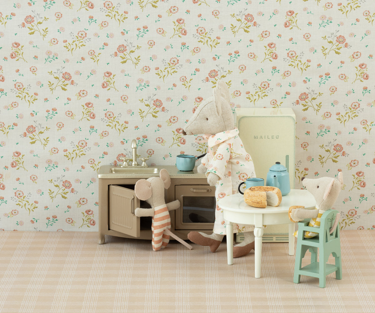 Maileg High Chair, Mouse – Mint