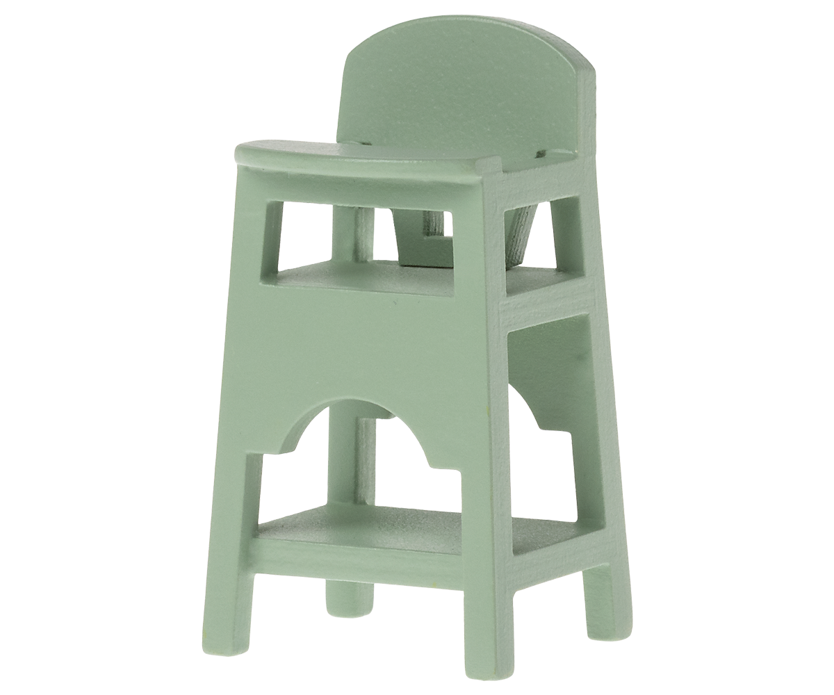 Maileg High Chair, Mouse – Mint