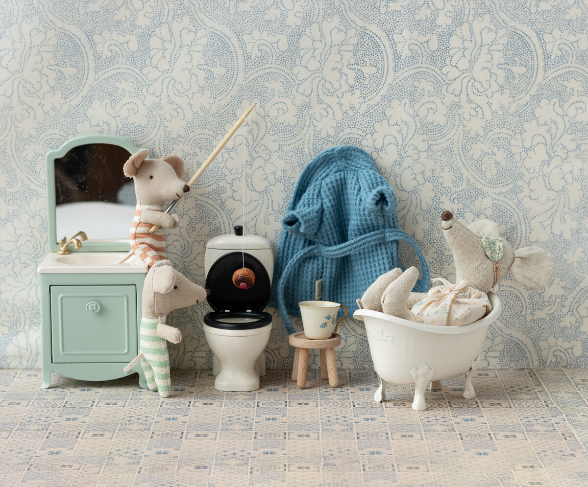 Toilet, Mouse - Maileg