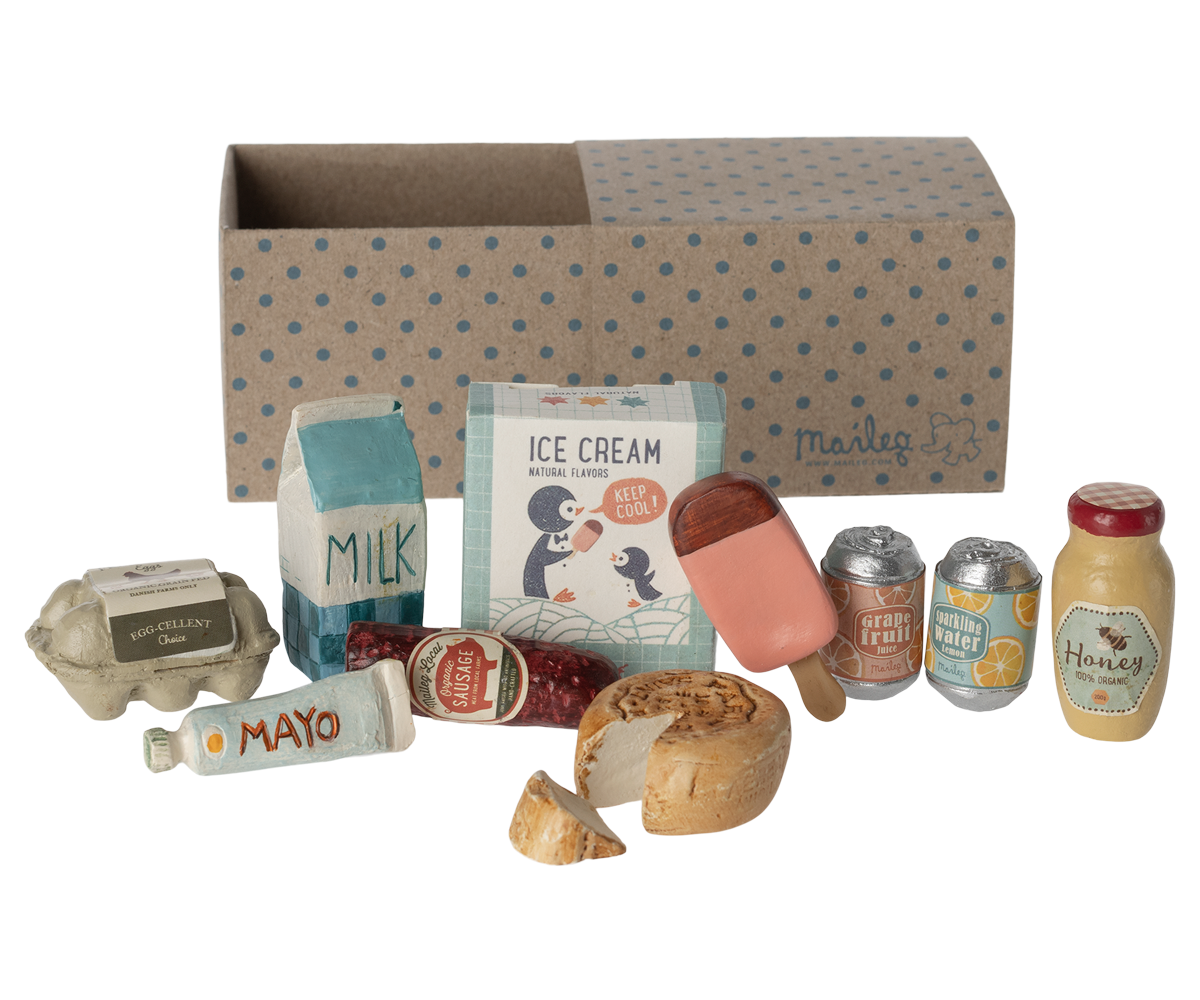 Grocery box, Miniature  - Maileg