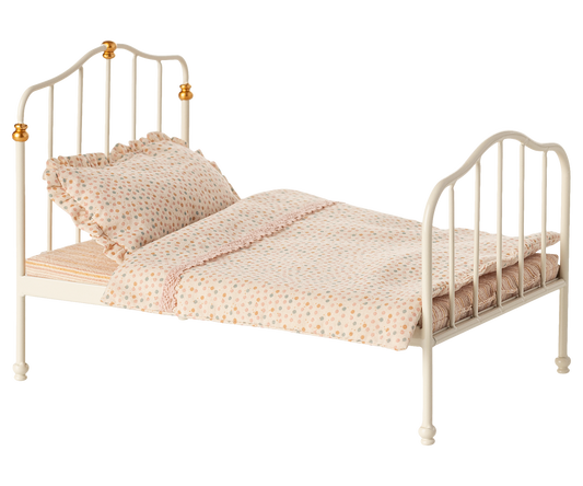 Vintage bed, Mouse - Off white - Maileg