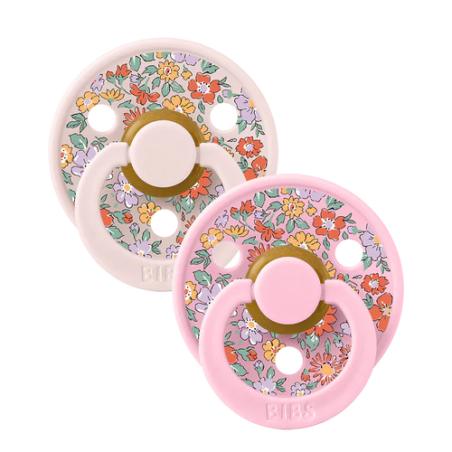 BIBS x Liberty Colour Round - 0-6 m, Oscar Meadow Petal Mix