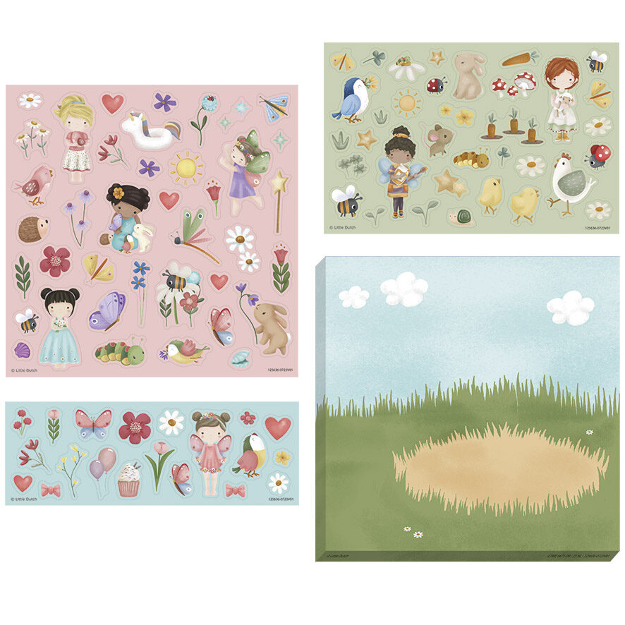 Little Dutch Stickers set ´Rosa & Friends´
