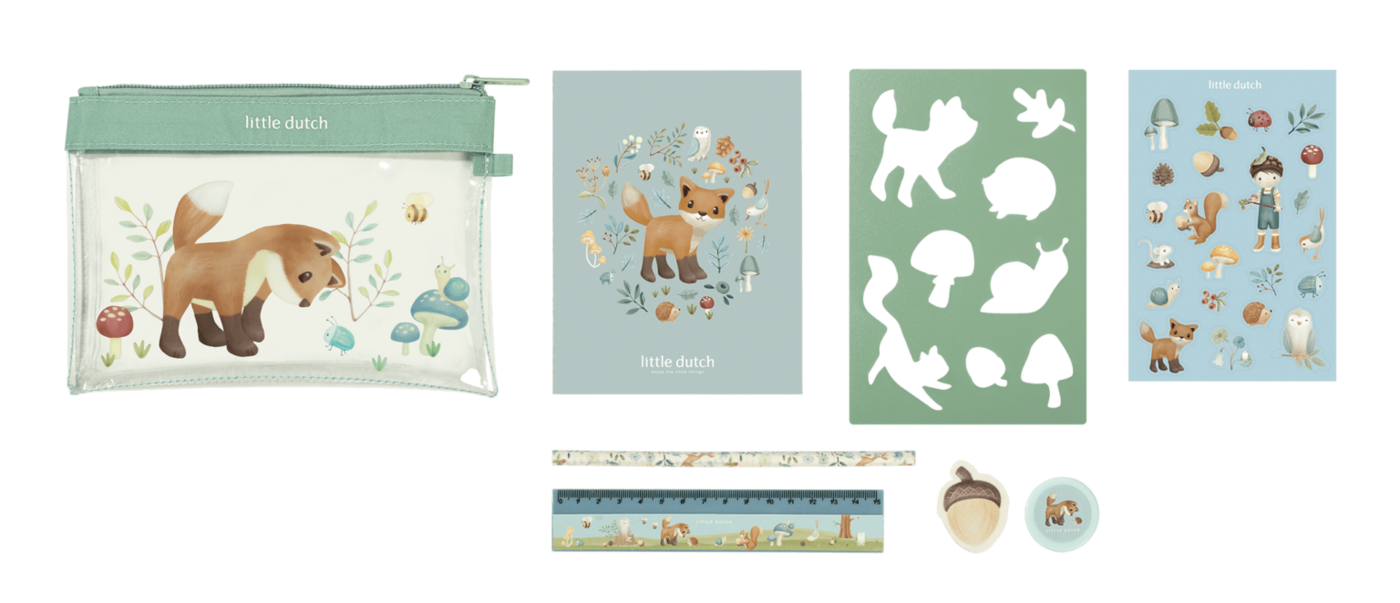 Little Dutch Stationary set ´Forest Friends´