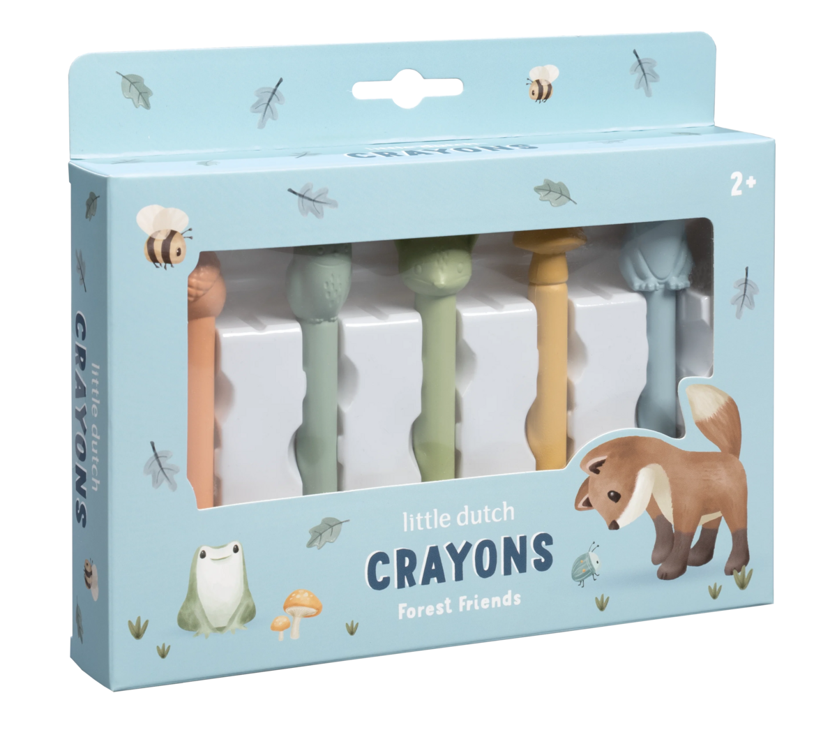 Little Dutch Wax Crayons - Forest Friends