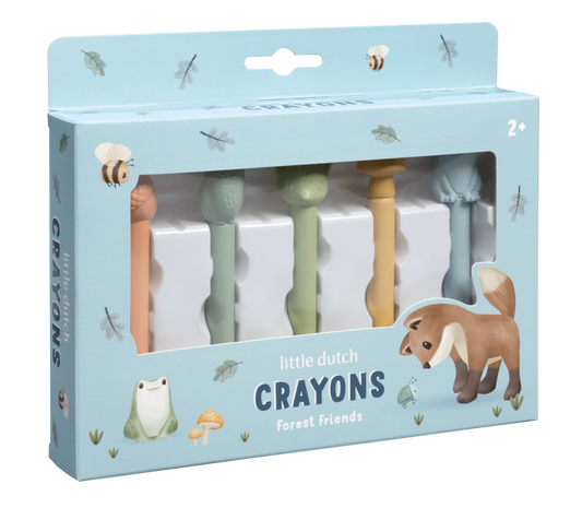 Little Dutch Wax Crayons - Forest Friends