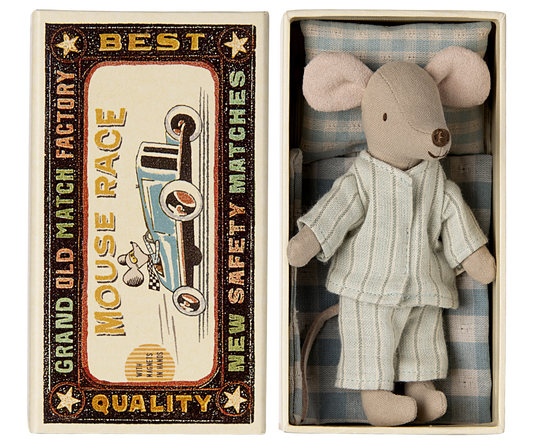 Maileg Big Brother Mouse in Matchbox