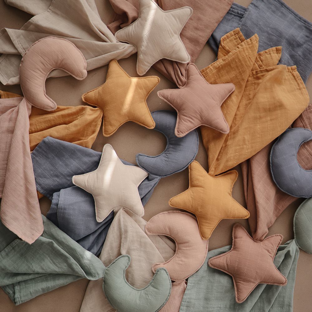 Mushie Moon lovely blanket