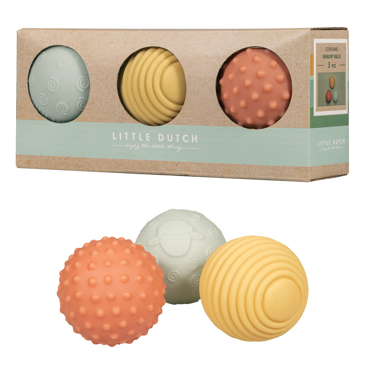 Little Dutch Sensory Balls Set 3 pcs ´Little Farm´