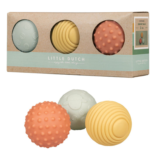 Little Dutch Sensory Balls Set 3 pcs ´Little Farm´