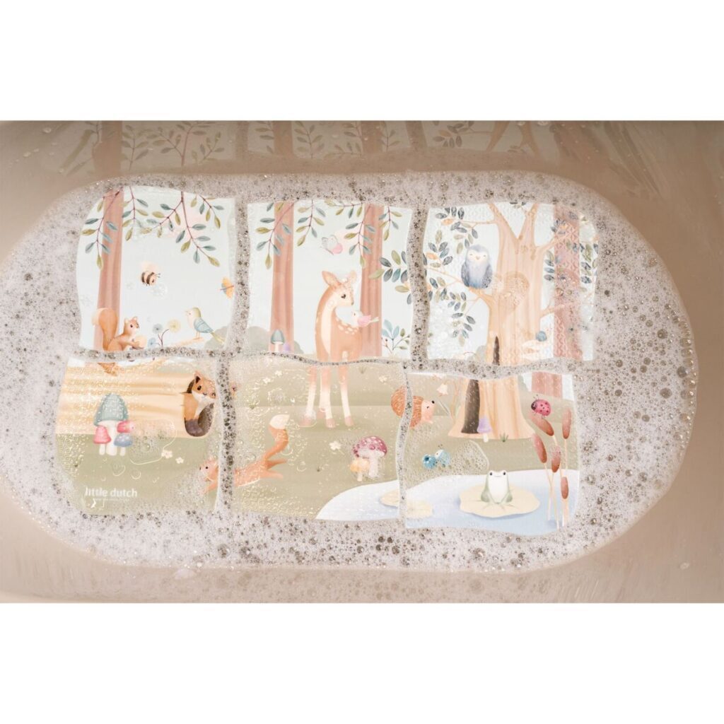 Little Dutch Bath foam puzzle ´Forest Friends´