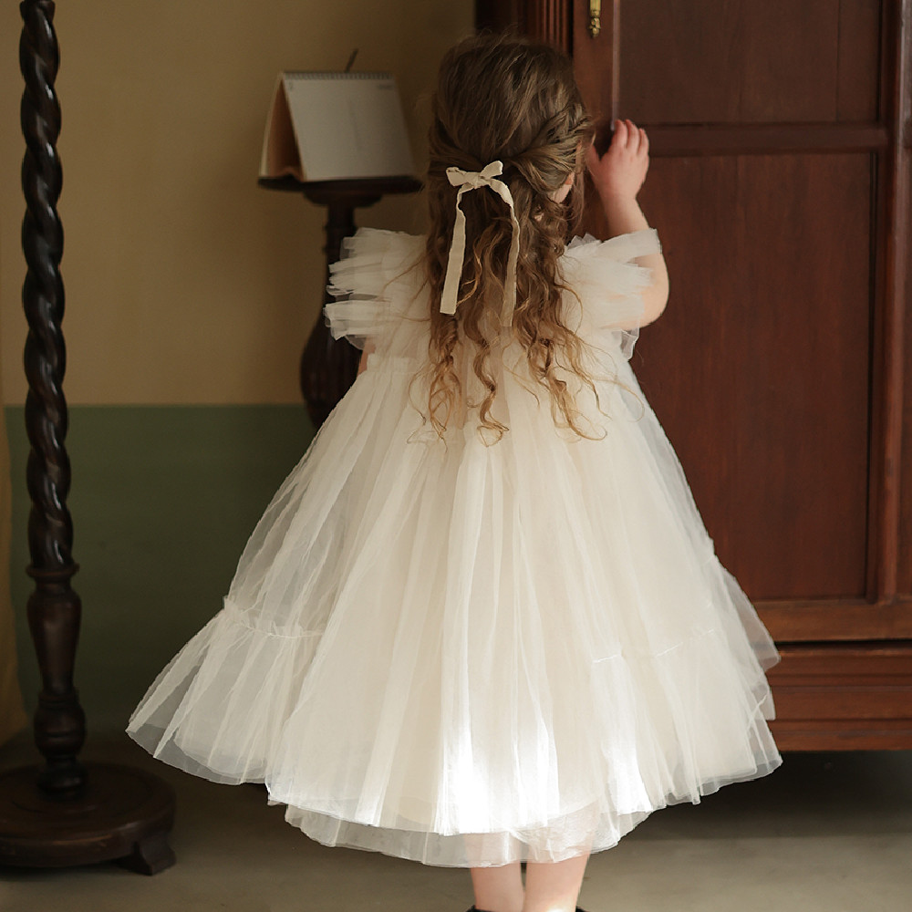 Annie & Charles® handmade tulle dress - White