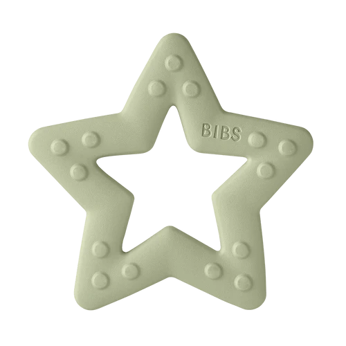 BIBS Baby Bitie Graužamā Rotaļlieta Mazulim - Sage Star