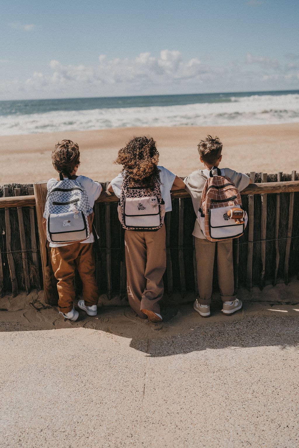 Primary school bag - Noé - checkered