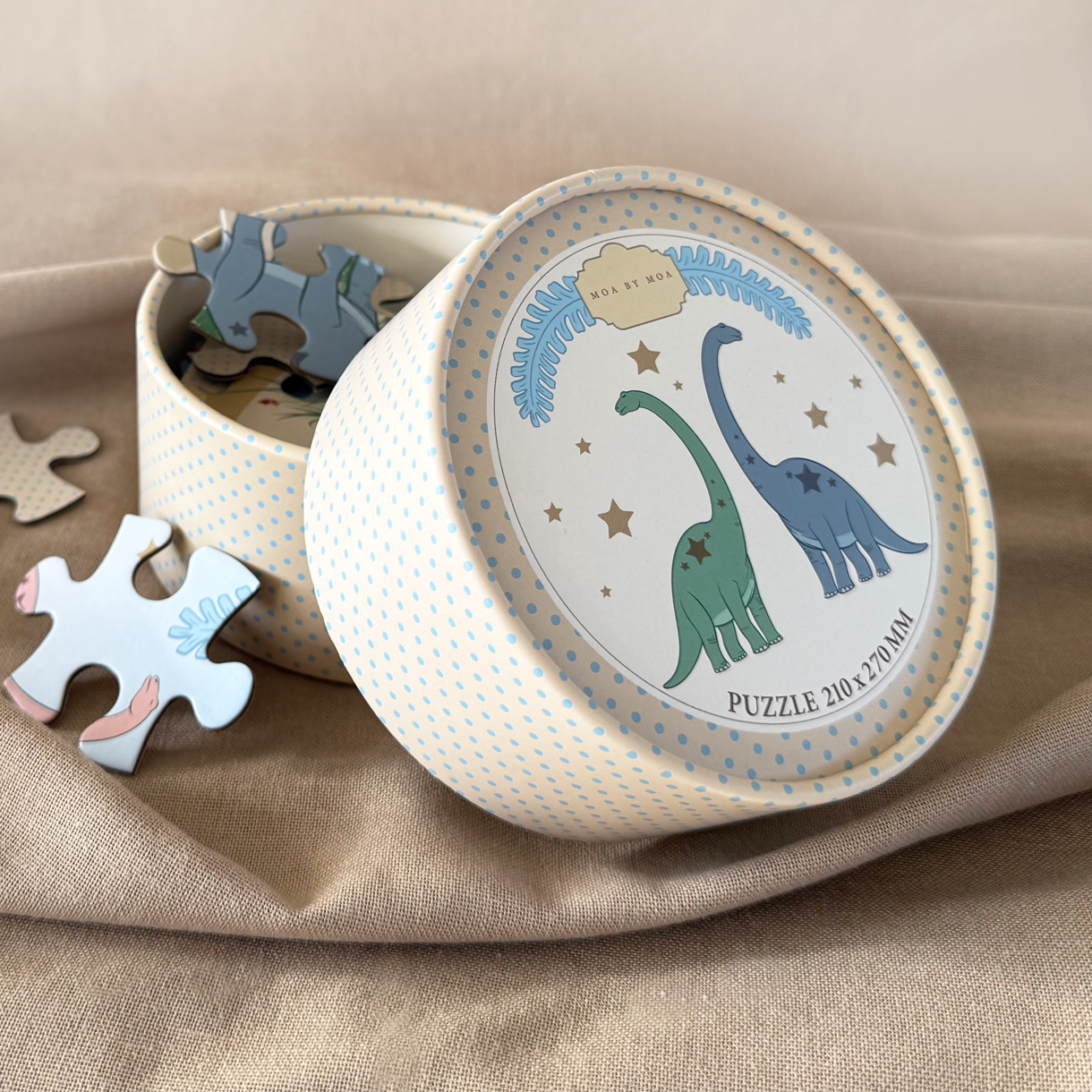 Dinozauru puzle, FSC® sertificēta, Moa by Moa