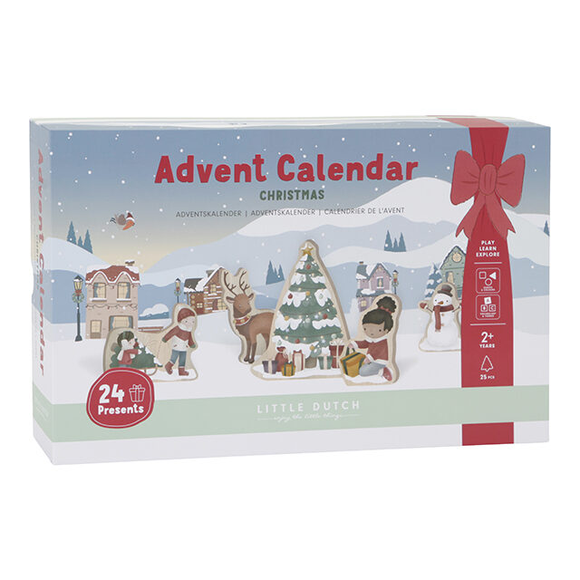 Koka adventes kalendārs FSC – Limited Edition