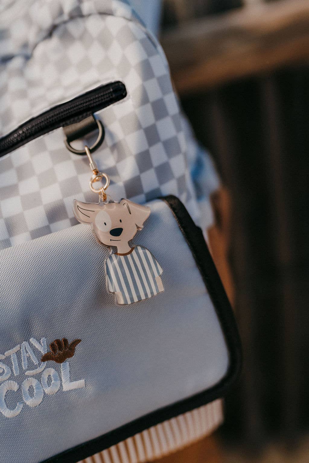 Primary school bag - Noé - checkered